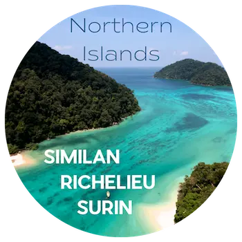 Wyspy Północne: Similan, Richelieu Rock, Surin